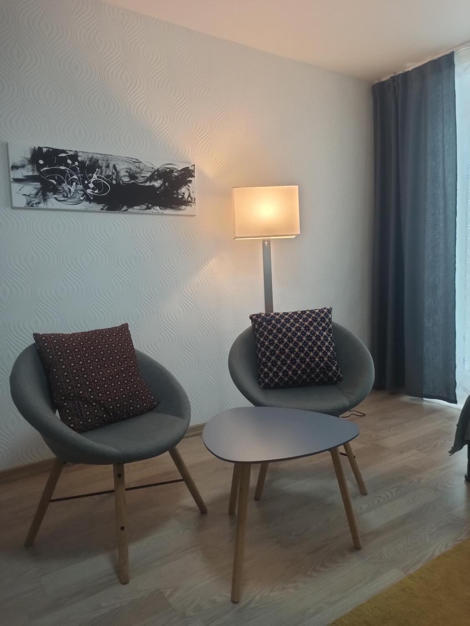 Lake Apartment Visaginas Bagian luar foto