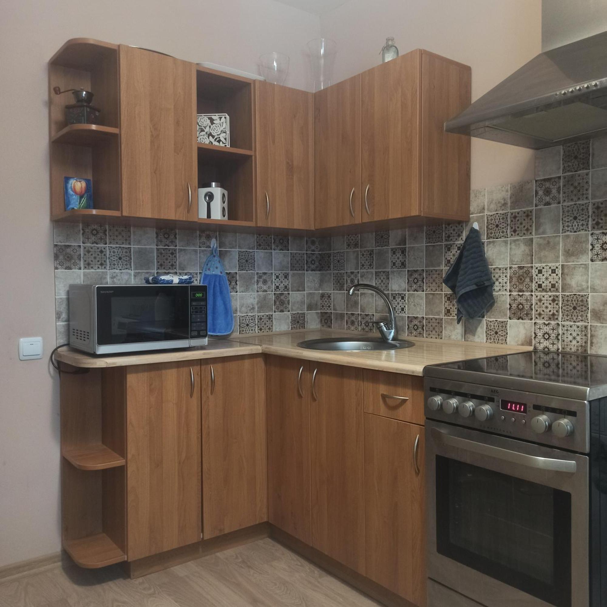 Lake Apartment Visaginas Bagian luar foto