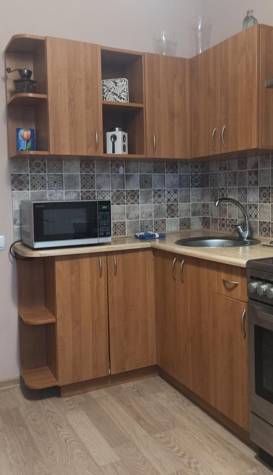 Lake Apartment Visaginas Bagian luar foto
